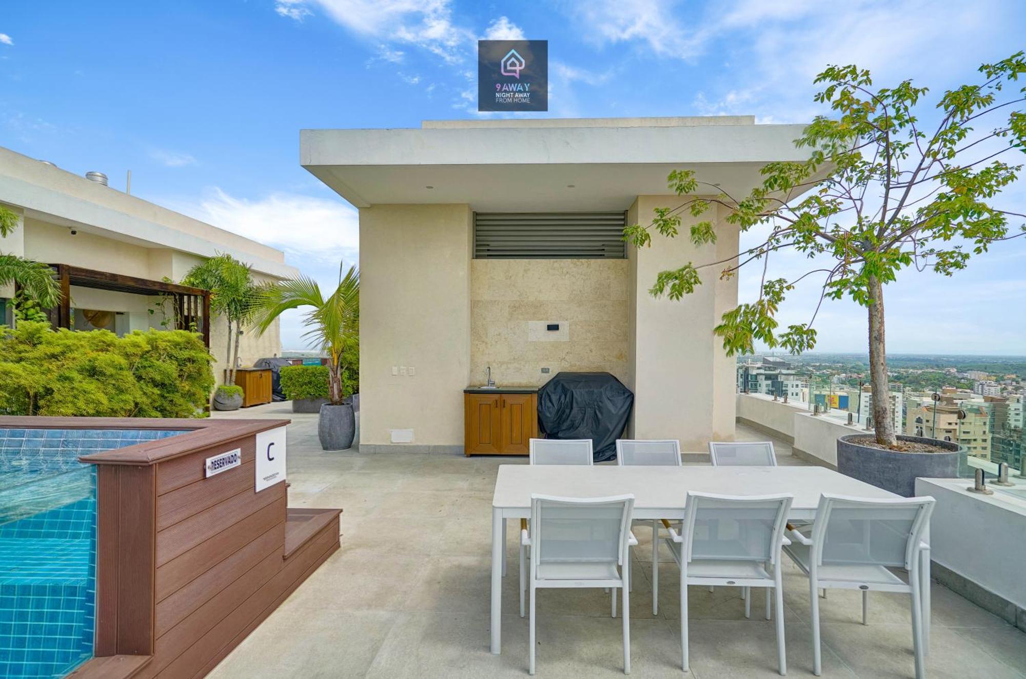 Monaco Residences Piantini サントドミンゴ エクステリア 写真