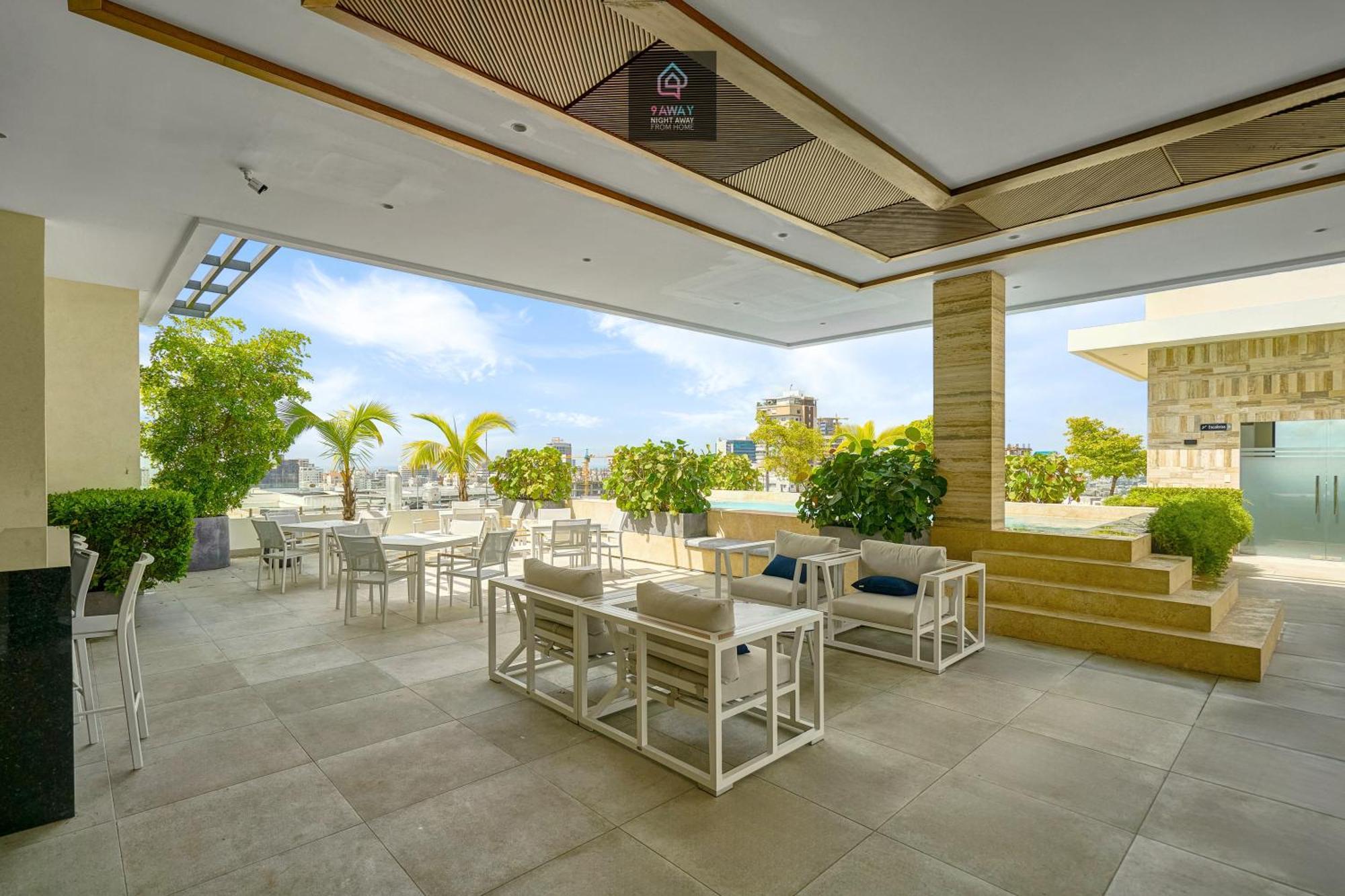 Monaco Residences Piantini サントドミンゴ エクステリア 写真